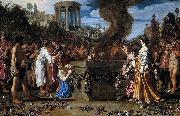 Pieter Lastman Orestes and Pylades Disputing at the Altar. oil painting artist